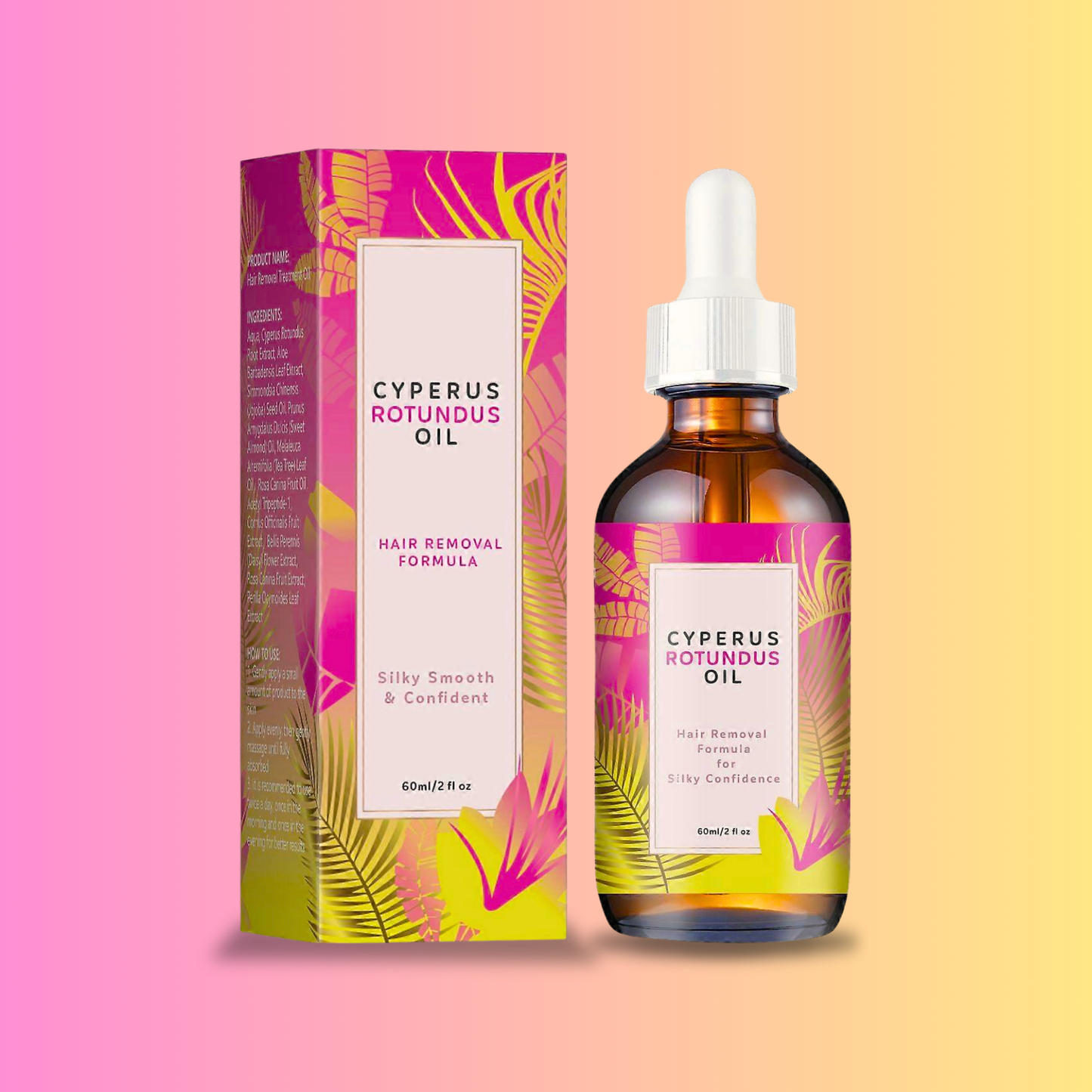 Aceite Cyperus® -Piel Suave y Sin Vello