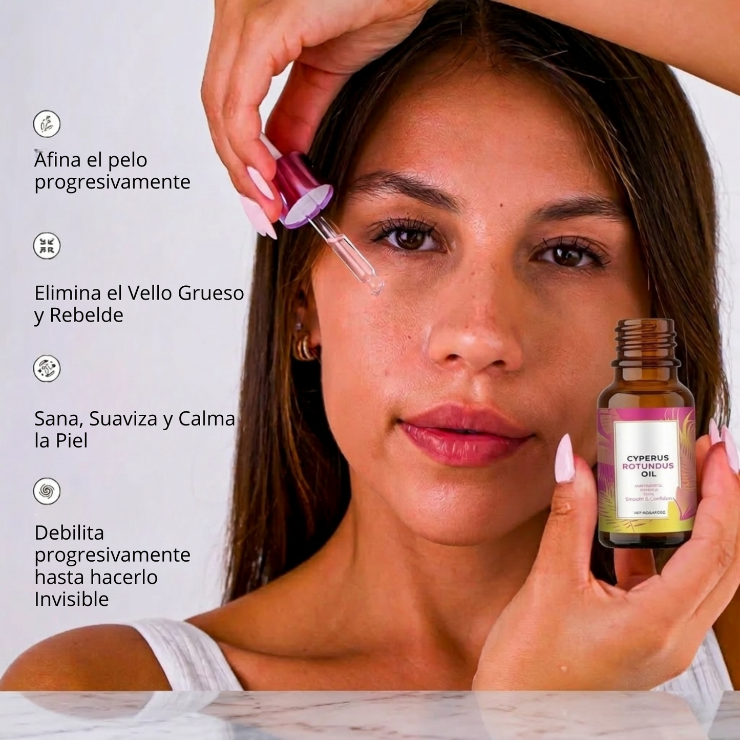 Aceite Cyperus® -Piel Suave y Sin Vello